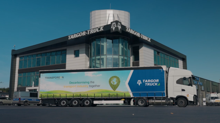 Targor-Truck and Transporeon video thumbnail | © 2023 Transporeon Targor-Truck and Transporeon #TruckerHeroes of the month - November 2023 wrap | © 2023 Transporeon